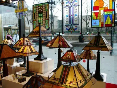 Chicago Architecture Foundation on Lamps  Chicago Architecture Foundation Gift Shop  Scarborough Photo