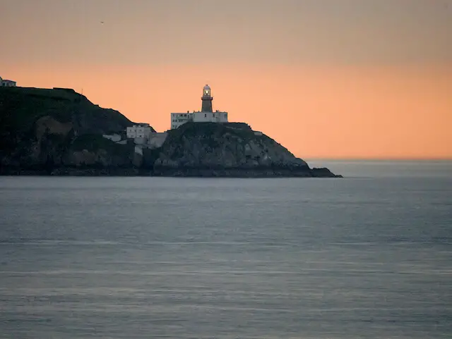 balley lighthouse howth ireland by David Dixon