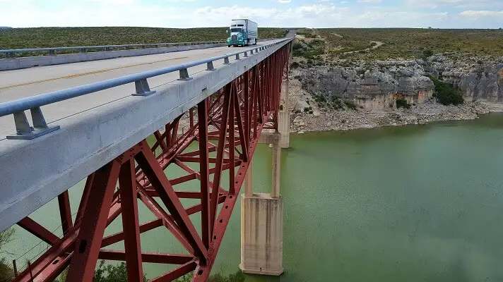 US 90 Across Texas: Pecos River –