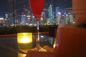 My Scenic at Night Highlight on Gowalla: Hong Kong from the Intercontinental
