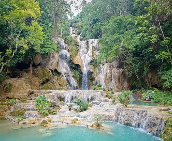 Kuang Si Waterfall in Luang Prabang