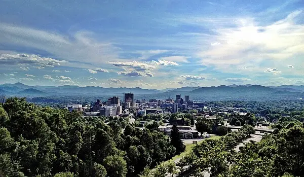 Asheville skyline