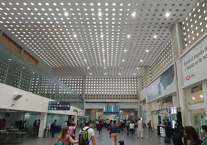 arrival procedure mexico city airport